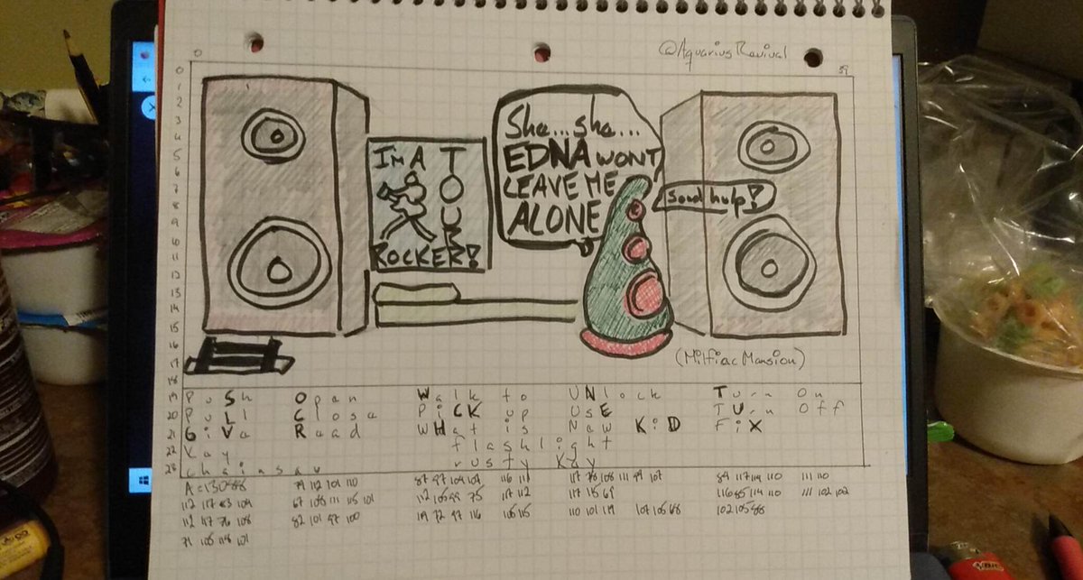 AquariusRevival's tweet image. Milfiac Mansion*. A point &amp; click adventure for #MattelAquarius. (dies laughing) #AnalogProgramming #RetroProgramming #ImmaGoToHellForThis
* title courtesy of @ascannerburkely