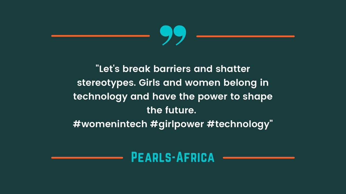 Pearls_Africa's tweet image. #womenintech #techforgirls
