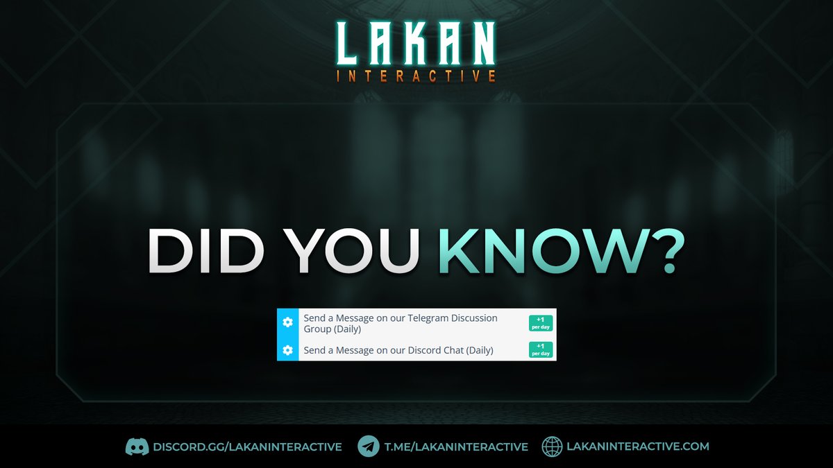 💭 Did You Know?

In our Toyminator giveaway,
✅ Being active in Discussion Groups gives you edge to win!

Find the 2 Daily Tasks you can do.

Participate! 👉 bit.ly/ToyminatorAird…

#gamers #gamedev #indiegames #giveaway #airdrop #whitelist #raffle