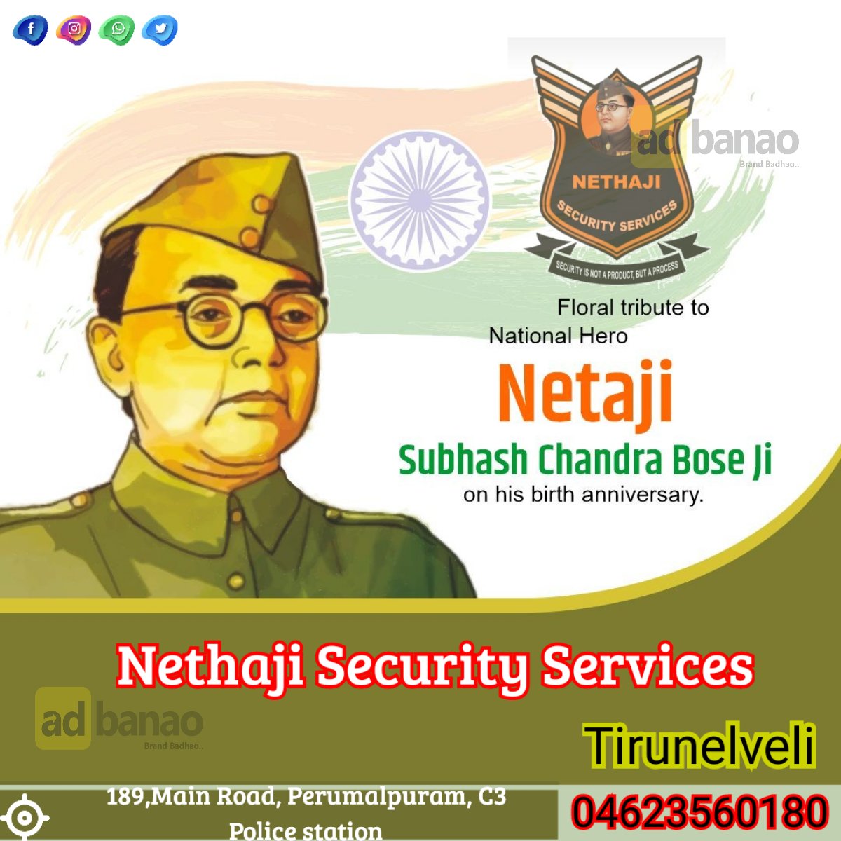 Nethaji NSS (@NethajiSecurity) / Twitter