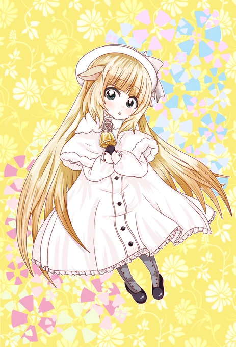#唐突に5年前の絵を載せる見た人もやる 五年前はまだメリーさん描いてないのだ。なので四年前のメリーさんと去年のメリーさん。昔→今 