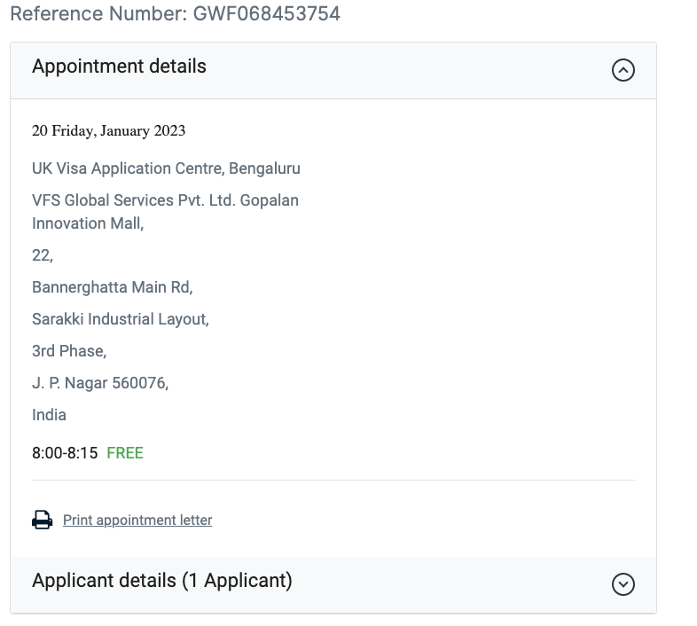 deepikacathy's tweet photo. @vfsglobalcare There is no option to cancel as well. attaching screenshot for your reference https://t.co/y2S2A43Vzm