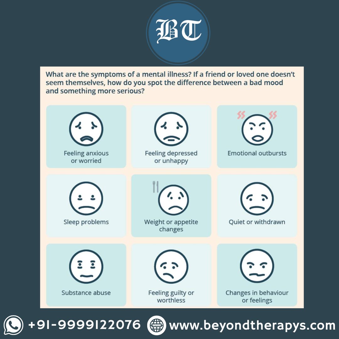 BeyondTherapy7's tweet photo. Encouraging someone you care about to look into possible therapy options, even offering to review potential therapists
Visit our website: https://t.co/T6G4H2fyk8
WhatsApp: +91-99991 22076
Email: info@beyondtherapys.com
#beyondtherapys #therapy #mentalhealth #mentalhealthawareness https://t.co/j4Y4VGBQ2K