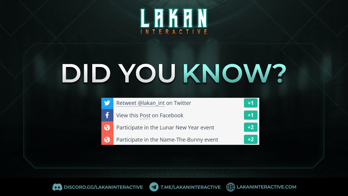 💭 Did You Know?

In our Toyminator giveaway,
✅ Bonus tasks sometimes appear that can earn you +bonus pts!

We give the clues inside our group chats as well.

Participate! 👉 bit.ly/ToyminatorAird…

#gamers #gamedev #indiegames #giveaway #airdrop #whitelist #raffle