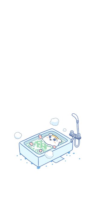 「animal bathtub」 illustration images(Latest)