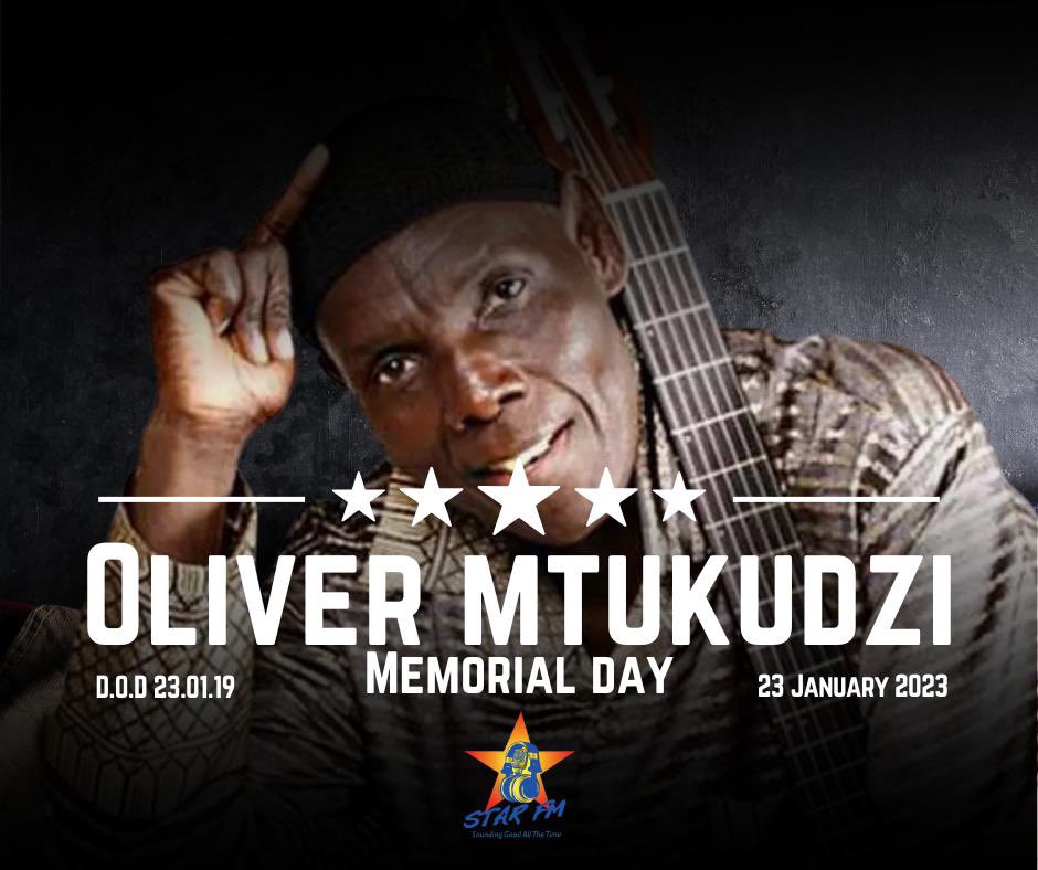 Remembering the late national hero, Oliver ‘Tuku’ Mtukudzi who died on this day in 2019. Stay tuned in to Star FM as we re-broadcast some of his yester year interviews.

Share your all time favourite Tuku song.