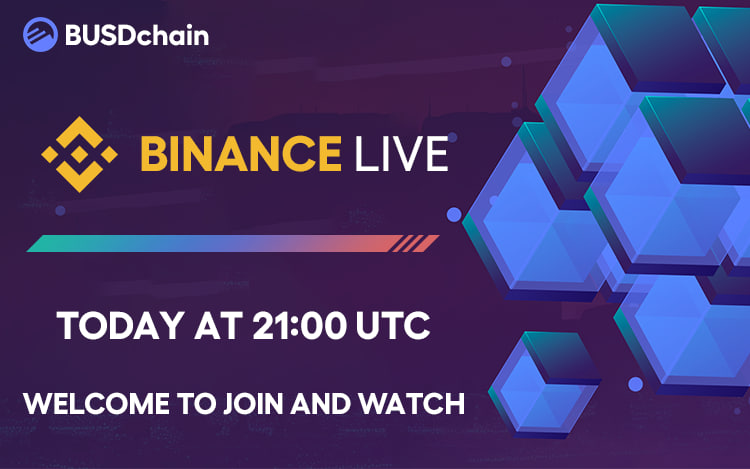 ‼️ Today at 21:00 UTC there will be the first Binance live!

👉 Everyone is welcome to join and watch 👈

binance.com/es/live/video?…

Be active!