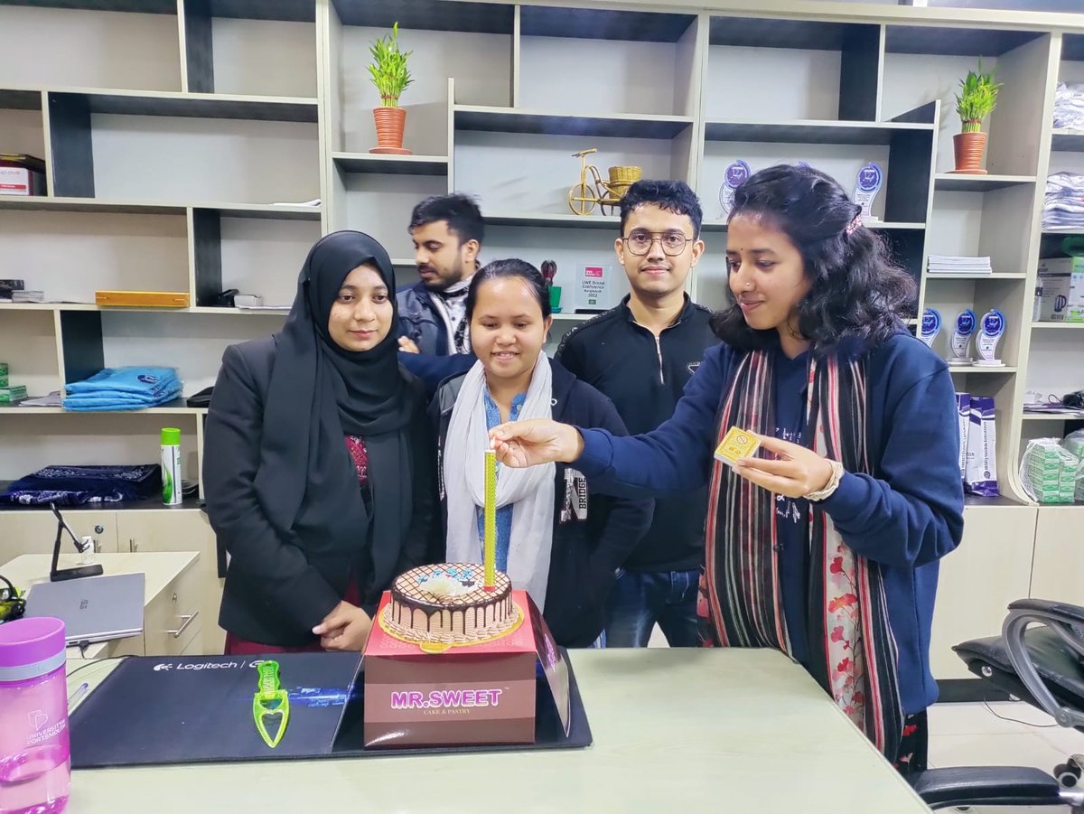 oditiroybarmann's tweet photo. Birthday celebration of Nipa Roy <3 at Shabuj  Global Education, Sylhet Office, Bangladesh.

📅 19-01-2023 https://t.co/D2R0BM6zRO