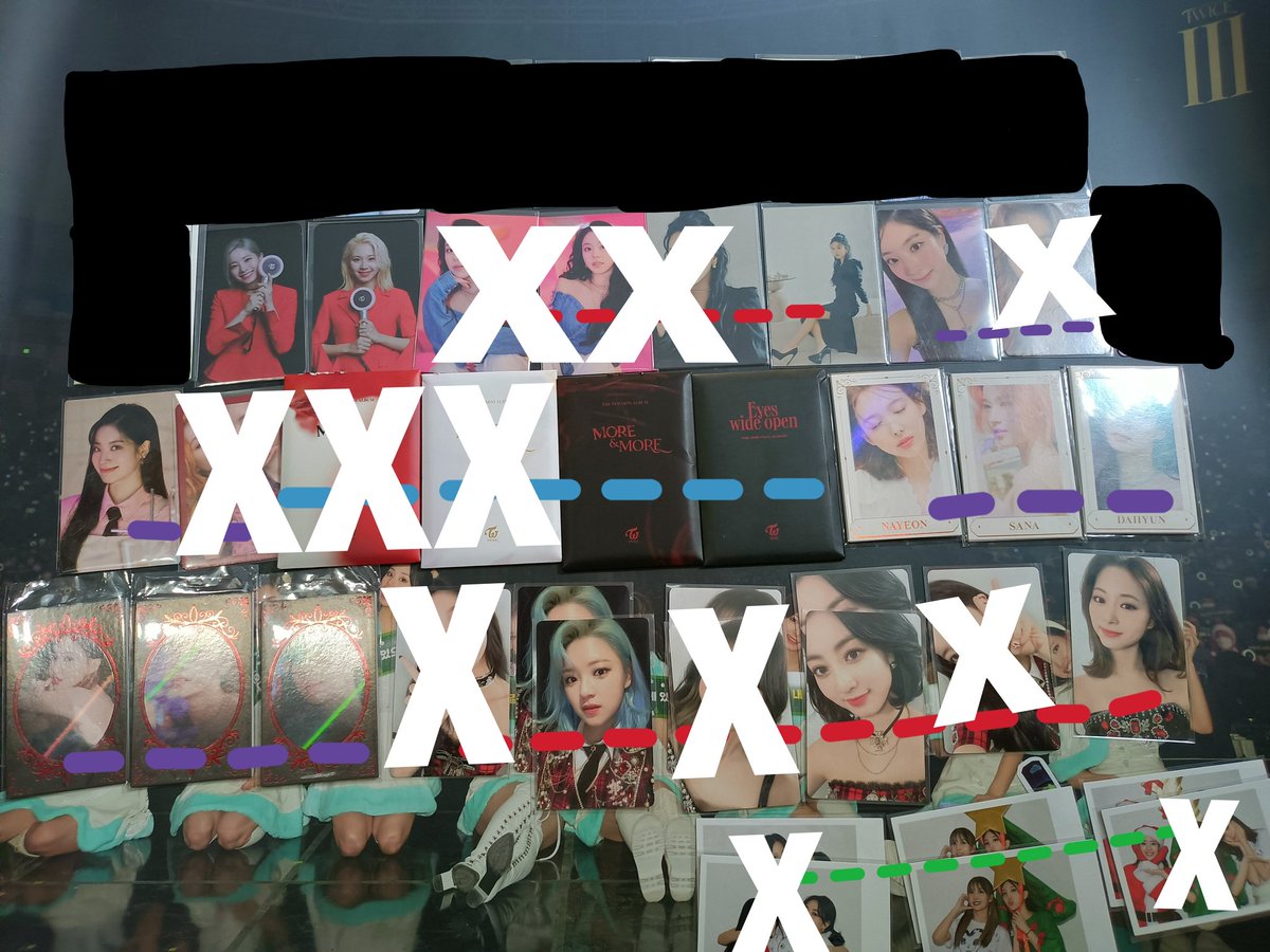 wts | lfb | ph only
• twice assorted pcs
💙180
💜150
❤️100
💚40
- marked X = sold 🫶🏻
- not overpriced
- payo/ 3days res
- prios: set taker 
dm for more questions 😉