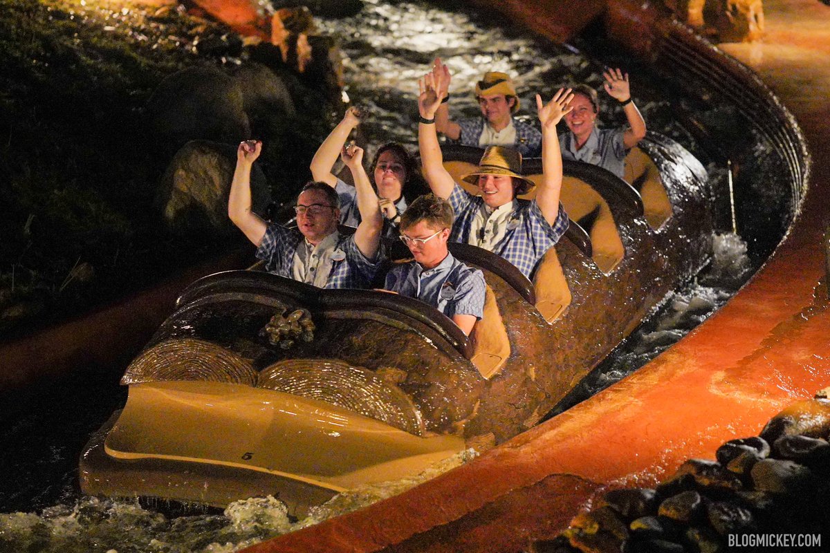 on Twitter "Cast Members were the last to ride Splash