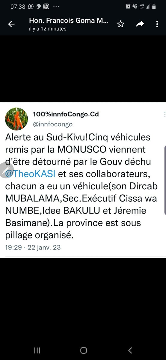 jeremiebasimane's tweet photo. Les centres psychiatriques doivent élargir leur capacité d'accueil et les Eglises renforcer la prédication.En lisant certains messages balancés et soutenus ds l réseaux sociaux au Sud-Kivu,on réalise q les païens,foux et folles sont nombreux que ns ignorons.À chacun de s'ammander https://t.co/prvJftvAux