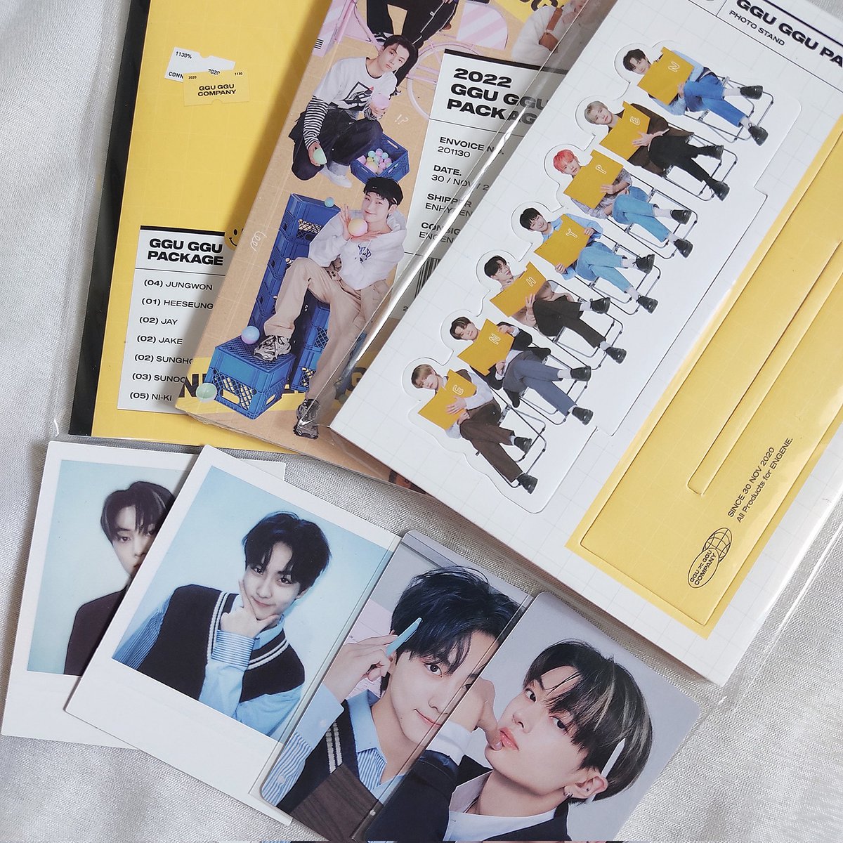 lauvbasket's tweet photo. wts lfb ph

enhypen ggu ggu 2022 set

₱500

on hand, x sensitive claimers
all sealed, w jaywon pcs &amp; pola
outbox included
prio payo / 3 days dop

kindly see thread for inclusions

t. enha enhypen ob standee washi tape notebook photobook jungwon jay photocards member set polaroid https://t.co/LIauf4qqKu