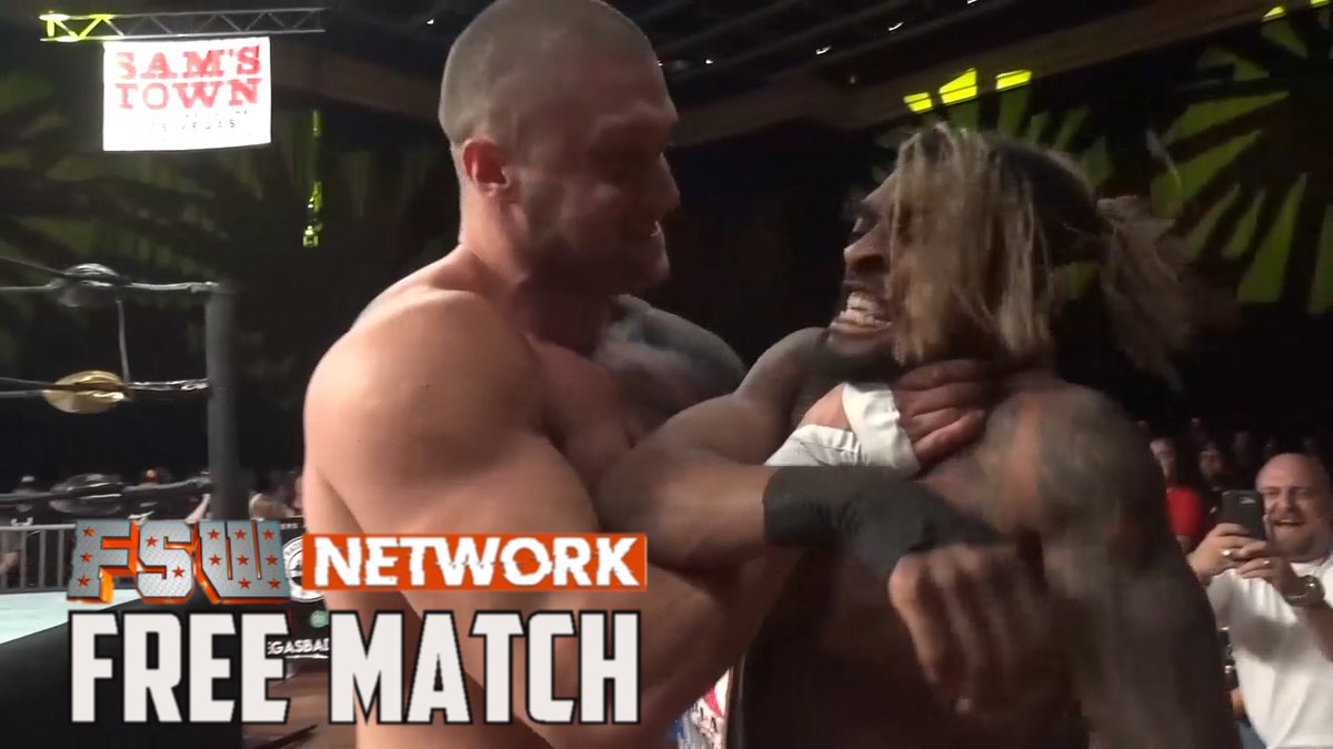 FSWVegas's tweet photo. FREE FULL MATCH β @DashingChrisBey vs. @realKILLERkross (FSW 10th Anniversary)
βΆοΈ: https://t.co/0EDPQLsR9X
Stream live events, classic content + more on the @fswnet!
β‘οΈ: https://t.co/UvCg1jUm4q
Use code 2023 for 50% off a 1-Year #FSWnetwork subscription! https://t.co/f4Qs24kgnO