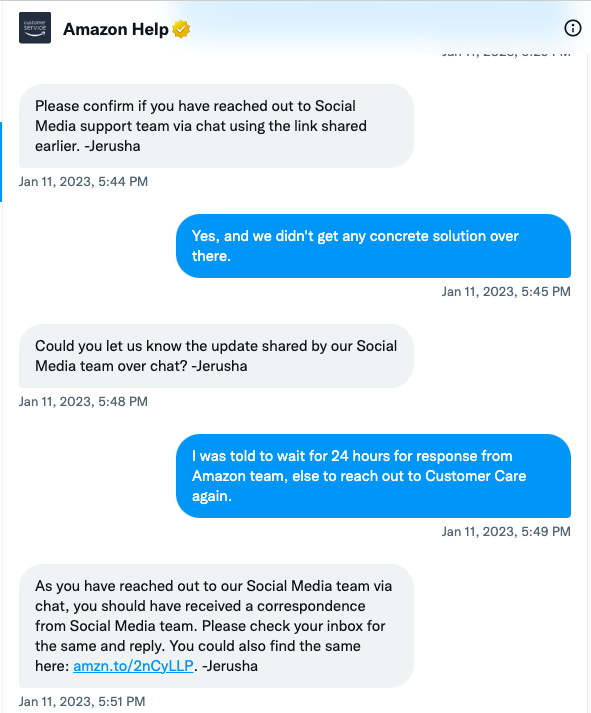 Didn't expect this kind of poor service from <a href="/amazon/">Amazon</a>. It has been more than 2 months since we are followng-up with <a href="/amazonIN/">Amazon India</a> regarding an order which was not delivered at all. Neither they are refunding the money nor ready to deliver the order.