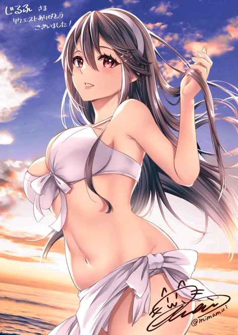 skeb一件納品しました。
リクエストありがとうございましたっ!!!
 https://t.co/m6LqmUlMk5 #Skeb #Commission @skeb_jpより 