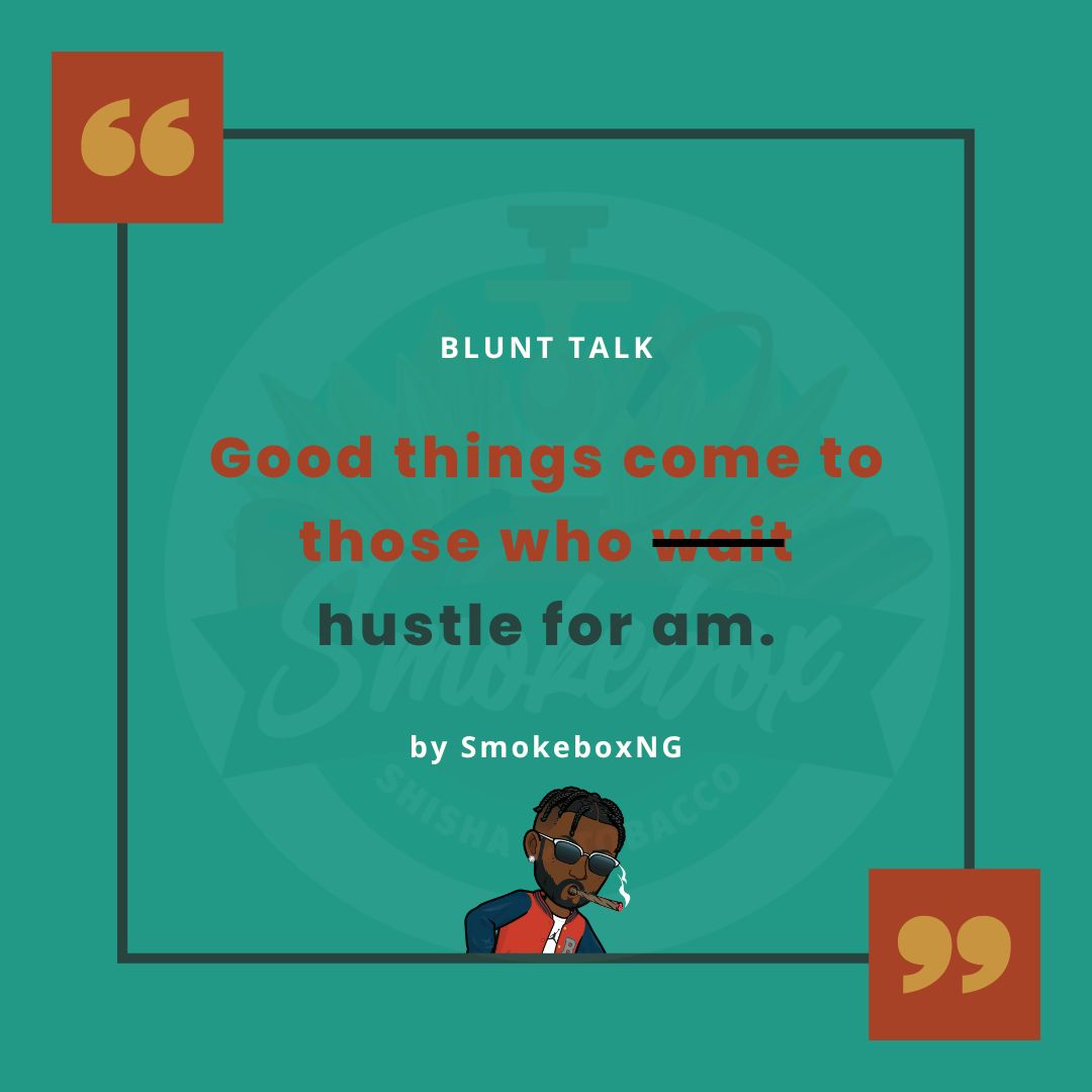 smokeboxng's tweet photo. Monday Motivation.
#ASSUU #Suarez #IniEdo #CeeC #Halima Sultan of Sokoto #BVAS #Ramadabn #Mourinho Shanty Town https://t.co/0XsIrssMSR