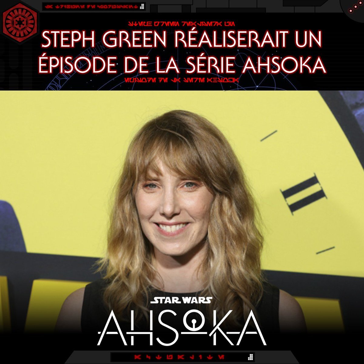 LTCoruscant's tweet photo. 𝐀𝐇𝐒𝐎𝐊𝐀
La réalisatrice Steph Green a récemment mis à jour sa bio Instagram par "Emmy and Oscar nominated filmmaker | WATCHEMEN | AHSOKA | NEW BOY".
#LaTribunedeCoruscant #Ahsoka #StephGreen https://t.co/BoE4B7PkkP