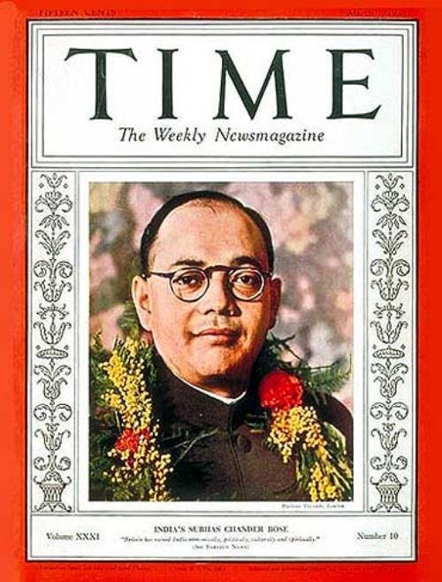 IndiaHistorypic's tweet image. 1938 :: TIME Magazine Cover On NetaJi Subhas Chandra Bose