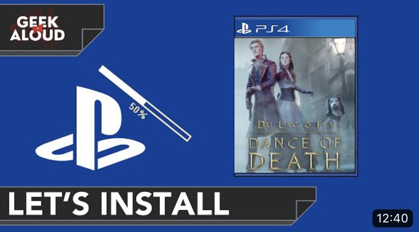 GeekAloud's tweet photo. Let's Install - Dance of Death: Du Lac &amp; Fey [Playstation 4] https://t.co/Xa2ex373bA via @YouTube from @SalixGames &amp; @TeaClipperGames #PlayStation #PS5 #PS5Share #ps4share #PS5抽選 #LetsInstall #GeekAloud https://t.co/aSS5izDXxs