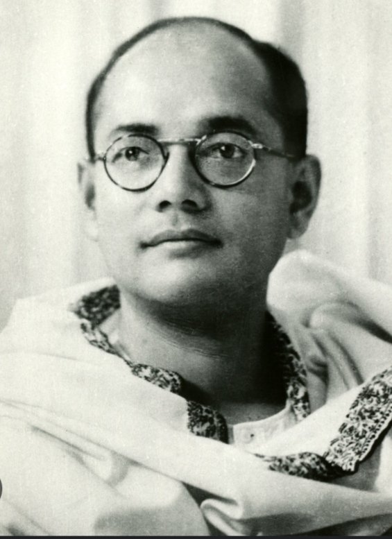 आझाद हिंद सेनेचे संस्थापक व भारताचे वीर पुत्र क्रांतिकारक
नेताजी. सुभाषचंद्र बोस
जयंती निमित्त विनम्र अभिवादन !💐💐
#NetajiSubhasChandraBose 
#सुभाष_चंद्र_बोस_जयंती 
#मराठी 
#रिट्वीट 
#र