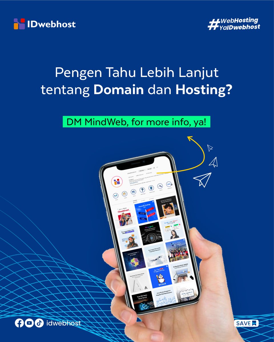 idwebhost's tweet image. Yang beberapa waktu lalu rame, soal parkir di Indomaret nih 😁

Dalam Domain Hosting juga ada lho, istilahnya &quot;Parking Domain&quot; 🤔

Pengen tahu lebih lanjut soal istilah domain hosting lainnya, cek slide selanjutnya 

#WebHostingYaIDwebhost #domain #domainhosting #parkingdomain