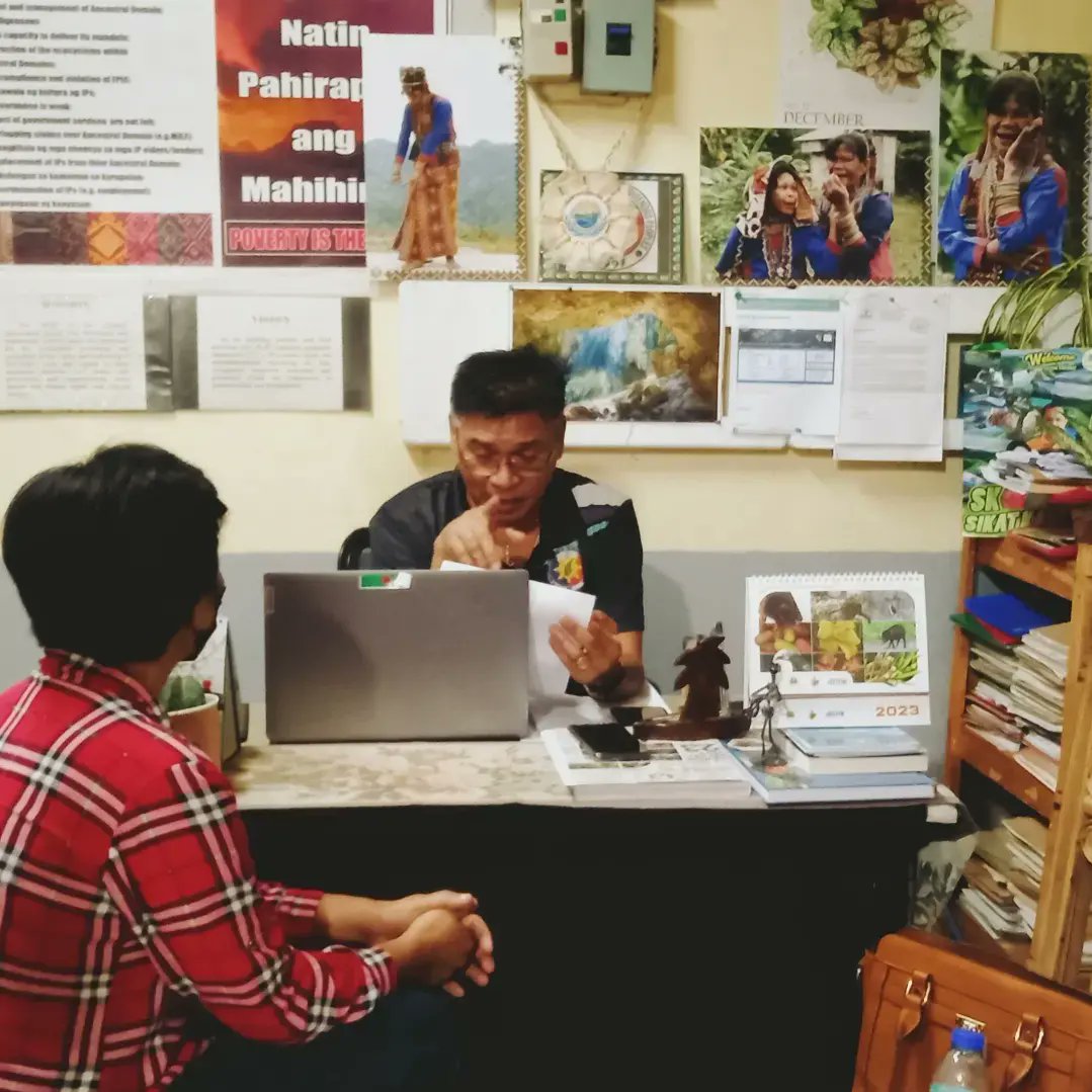 ncipskprov's tweet photo. Update||::01/23/2023...

Another client from Lebak, Municipality entertained today at NCIP SULTAN KUDARAT PROVINCIAL OFFICE by our very active Provincial Officer Sir ERIC MUNDOG RAZ... https://t.co/4kZ71wo3Ae