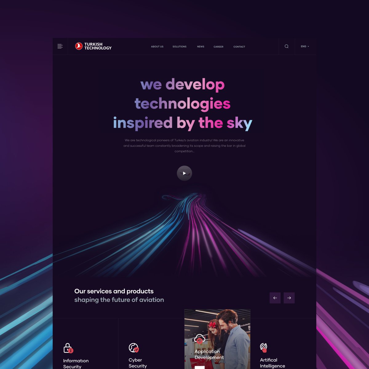 Turkish Technology is a customer focused technology company founded by Turkish Airlines. The new website is now live with a user friendly and responsive design. 

turkishtechnology.com
 #corporate #website #design