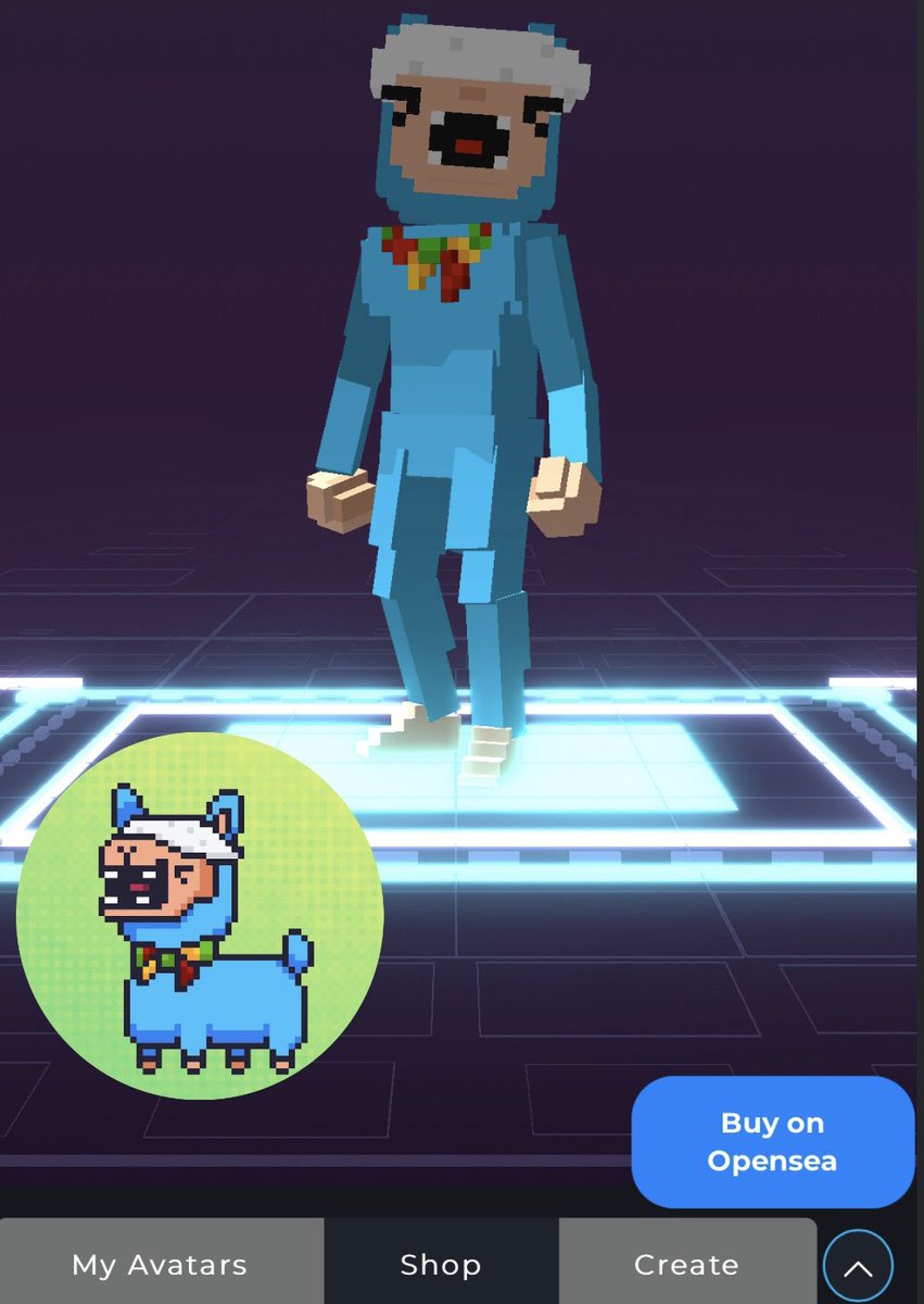 My 2D Genesis PACA #9303 
transformed into Pacaerectus! 

<a href="/ALPACADABRAZ/">ALPACADABRAZ</a> enter <a href="/TheSandboxGame/">The Sandbox</a> Metaverse🌍