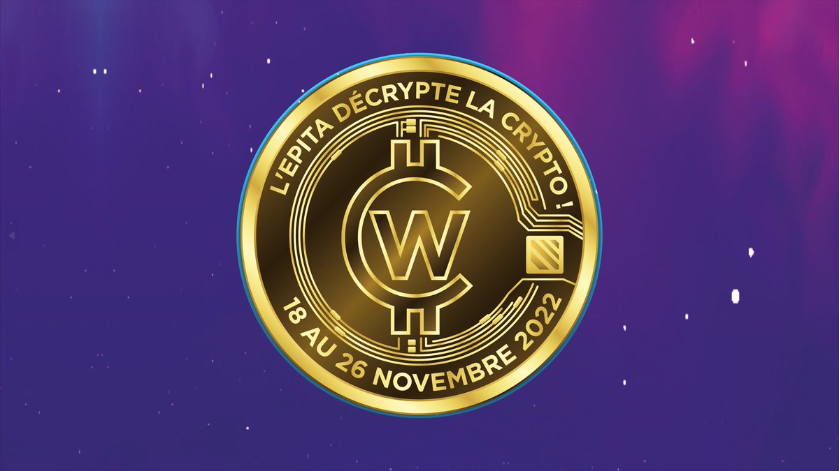 [#CryptoWeek] 📽 Revivez l'événement « Crypto Week by EPITA » grâce au replay de la conférence « WEB3, NFT, CRYPTOMONNAIES : VERS UNE RUPTURE GÉNÉRATIONNELLE ? ». 

À regarder sur notre chaîne Youtube 👉 bit.ly/3ZWjecT 

#web3 #nft #crypto #blockchain