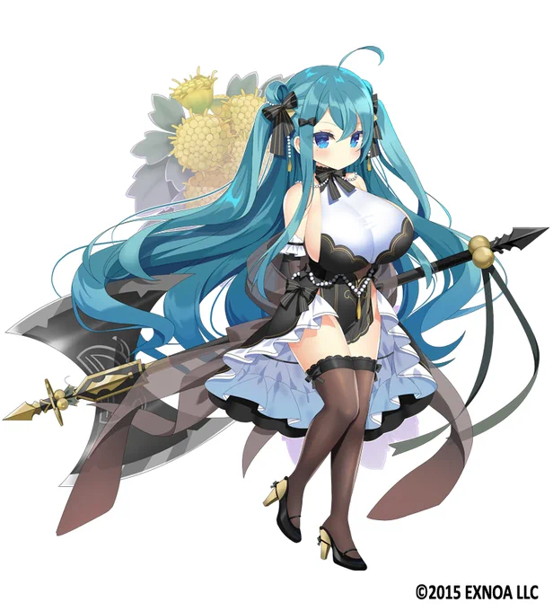 【告知】「FLOWER KNIGHT GIRL」にて「イソギク(式典の礼装)」を描かせて頂きました!よろしくお願いします!8周年    #フラワーナイトガール #花騎士 #花騎士8周年 