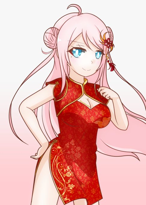 「china dress red dress」 illustration images(Latest)｜3pages