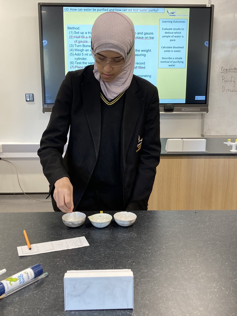 D. Allen (@drdawnallenova) on Twitter photo Year 11 <a href="/VictoryAcad/">Victory Academy</a> <a href="/ScienceVictory/">Science @ Victory</a> students exploring water purity for their GCSE requires practical Year 11 <a href="/VictoryAcad/">Victory Academy</a> <a href="/ScienceVictory/">Science @ Victory</a> students exploring water purity for their GCSE requires practical