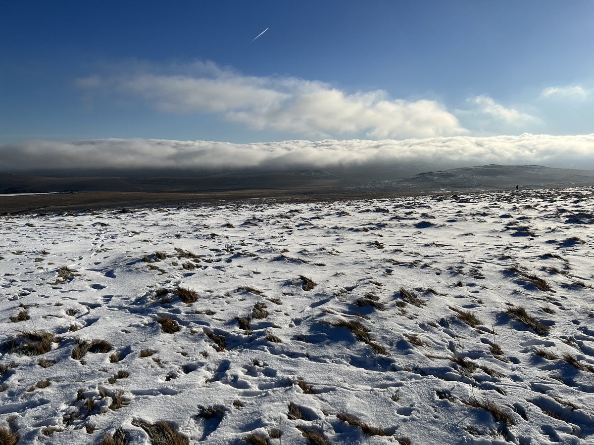 Mrs_K_Coe's tweet photo. Snow covered Dartmoor looked magical for #TenTors training this weekend with @ExeterSchoolUK M5 and L6 #ExeterSeniorSchool #devonindependentschool ❄️⛺️🥾🥾 https://t.co/tDVhR3Qb4f