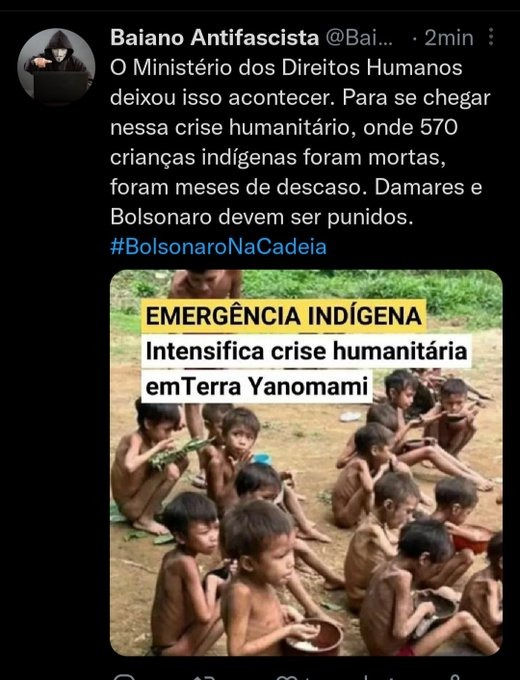 JuraciFerreir11's tweet photo. E as imagens são a prova trágica e contundente de que as palavras e ações de Bolsonaro estão tipificadas e são punidas por meio da Lei no. 2.889, de 1/10/1956: https://t.co/Yx4RONvYYi