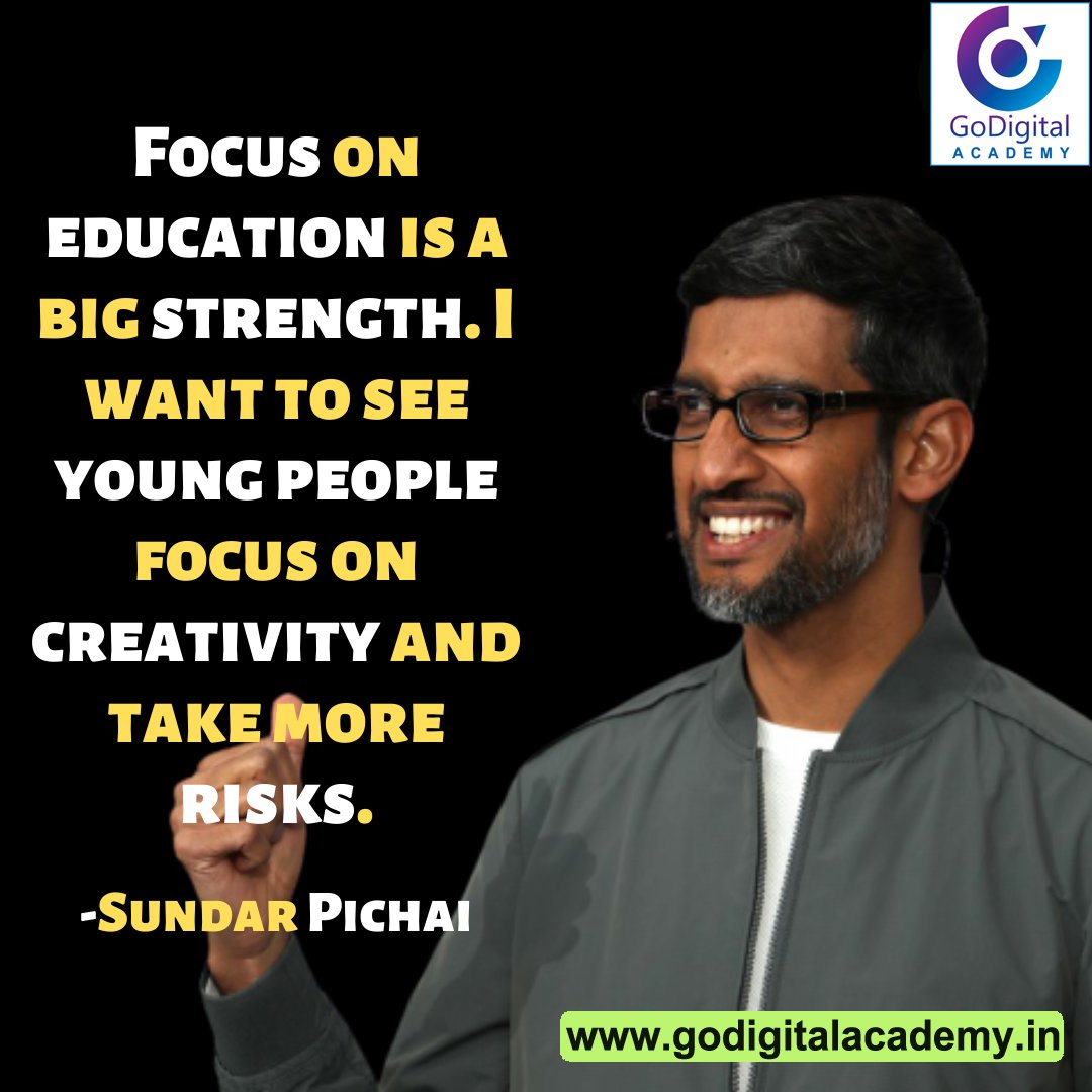 GoDigitalin2's tweet image. #googleceo #googleceosundarpichai #googleseoservice #mondaymotivation #mondayfunday #mondayvibes #mondaymood #digitalmarketingtraininginstitute #digitalmarketingcourse #digitalmarketing2023 #mondayfeeling
#godigitalacademy #godigital #ongole