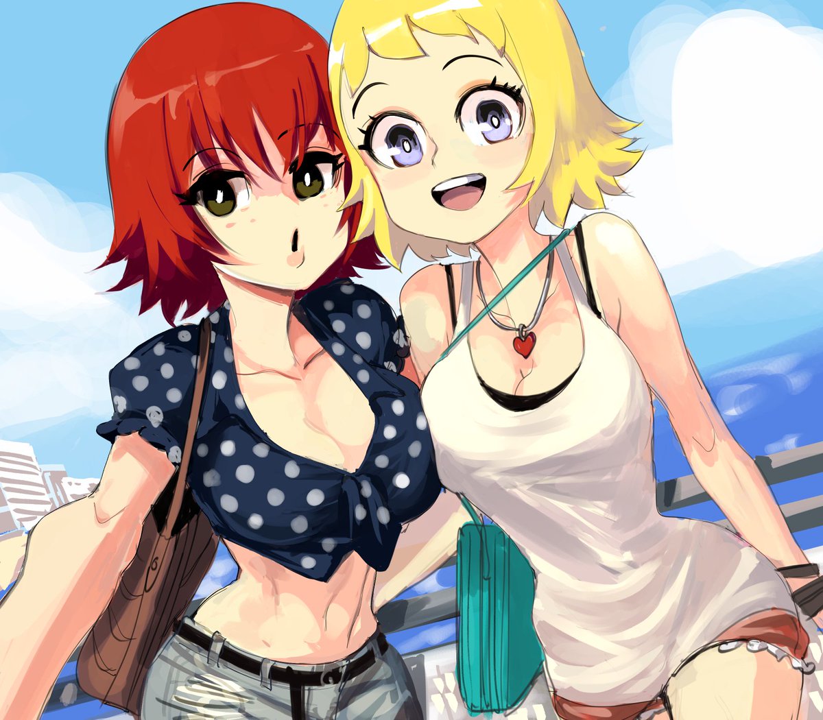 「kim + lisa#ScottPilgrim 」|aaaのイラスト