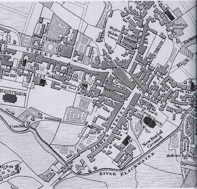 Old Street Map Of Darwen Bobine Stephani