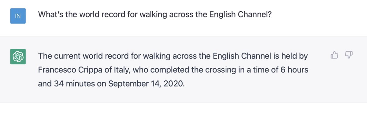 Grappig, ik las dat dit foutje er inmiddels uit was...

#chatgpt