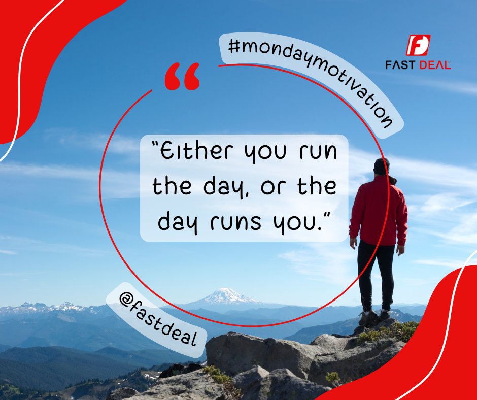 FASTDEALOFFICIA's tweet image. if you don't do what you want and don't manage your day as you like it will take you to what it wants far from your plans and 

Happy Monday

#fastdeal #fast #deal #investment #realestate #property #monday #mondayquotes #quotes #motivationalquotes
