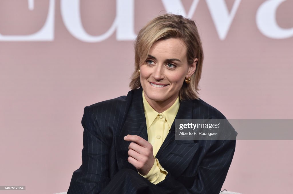 TSchillingFS's tweet image. .@TaySchilling attends TCA Winter Press for #DearEdward #taylorschilling