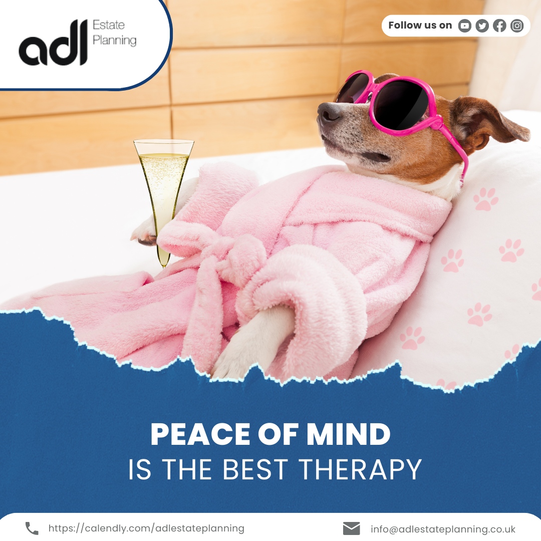 adlestate's tweet image. From our extensive experience, peace of mind comes with a solid financial life and secured assets. When you have an estate plan in place, or a will, or a trust, relaxing with a glass of wine truly means peace of mind.

#ADL #EstatePlanning #InheritanceTax #London