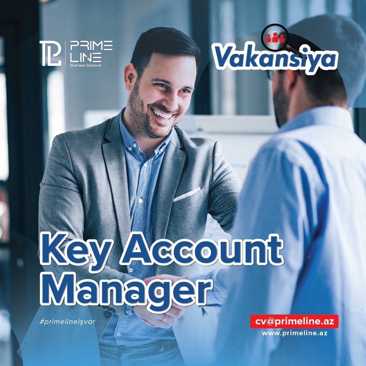 prime_line's tweet image. Vakansiya – Əsas Müştəri Meneceri 👨🏽‍💼

🔷 Sektorlar: Bank, Online Ödəniş Platforması
🔷 Şəhər: Bakı

CV-nizi cv@primeline.az elektron ünvanına vakansiyanın adını “Reception” yazaraq göndərməyiniz xahiş olunur.

📬 cv@primeline.az
🌏 primeline.az
#primeline #isvar