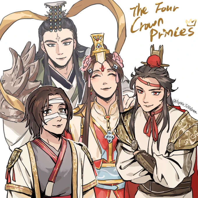 BookSpoiler 태자전하들 같이 보고싶어서 ㅋㅋㅋㅠㅠㅠ #TGCF #XieLian #lanqingqiu #langying #JunWu #천관사복 #天官赐福 
