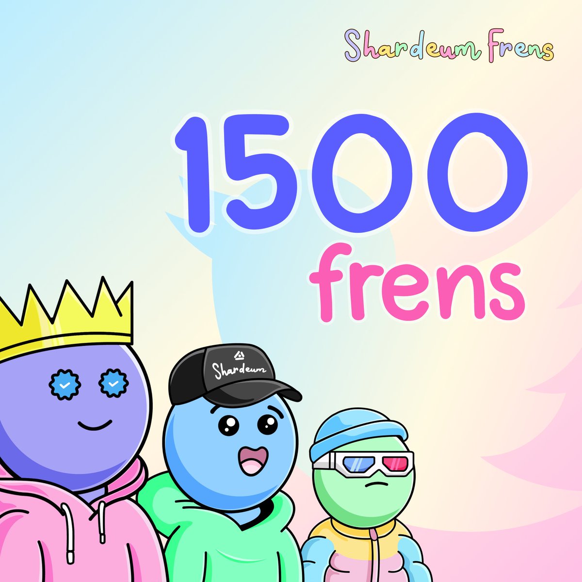 FrensGangNFT's tweet photo. Our Frens Gang is just built different 💪 

We are so excited to announce that #frensgang has made another milestone. We owe it all to the community!

Thanks for your support. Long way to go🌈 https://t.co/HHBagtUJMK