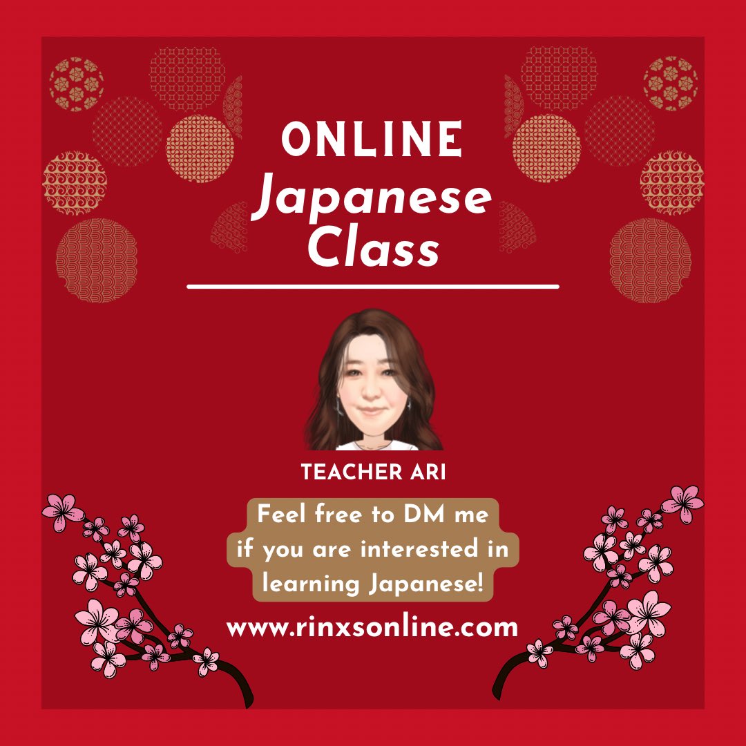 AS29688627's tweet photo. Japanese lesson schedule
@rinxsonline #Japaneseonline #studyJapanese #learnJapanese #businessJapanese #JLPT #日本語勉強中 https://t.co/gcbUVDjb58