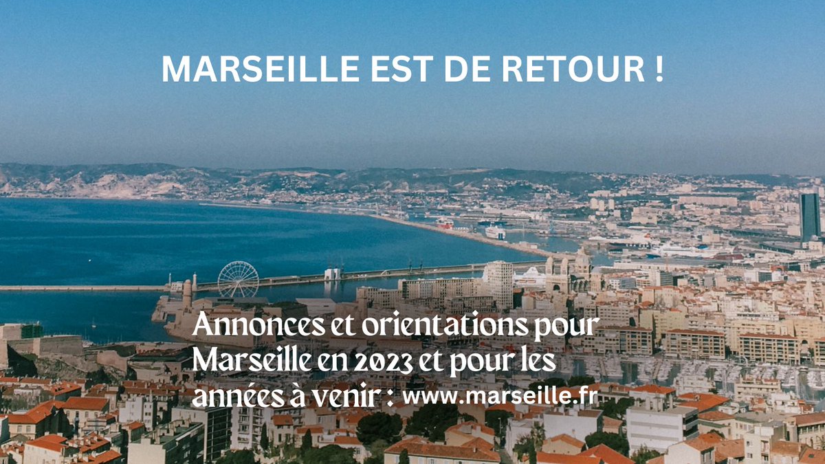 Aujourd'hui je rejoins l'équipe de choc élue à la <a href="/mairie6_8/">Mairie des 6e et 8e arrondissements de Marseille</a> et son Maire <a href="/p_benarroche/">Pierre Benarroche</a> : cap sur #marseille2023 et au-delà, pour faire revivre Marseille.
Oui, Marseille est de retour, et je suis fière d'y contribuer !