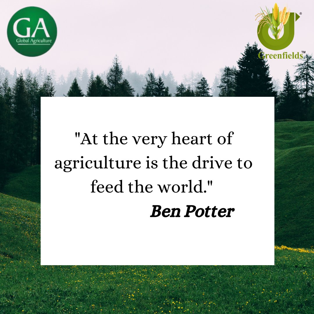 CGAL_greenfield's tweet photo. "At the very heart of agriculture is the drive to feed the world." -Ben Potter

Welcome to a new week! 
What are you buying from us this week?

https://t.co/hyNKKq5mPa 

#organicfarming #sustainablefarming #OrganicInputs https://t.co/b7QTzrxCSc