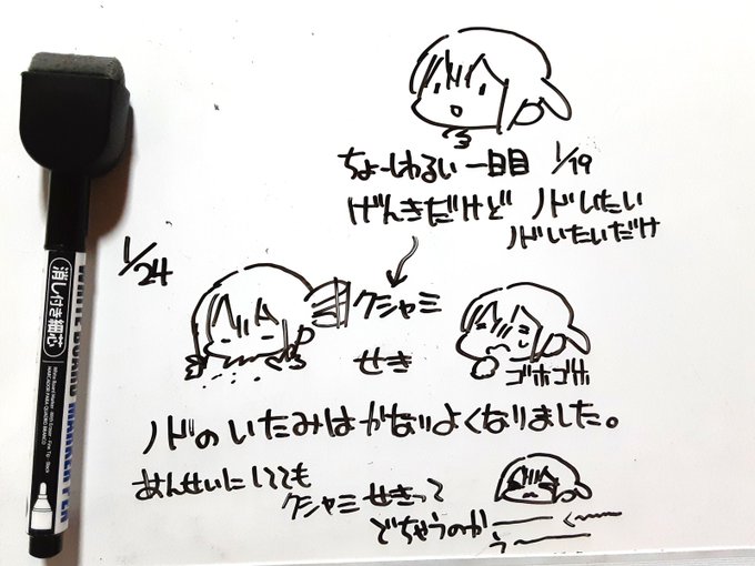 かぜひくのひさしぶりすぎて こんなだったっけ…ってなってる 