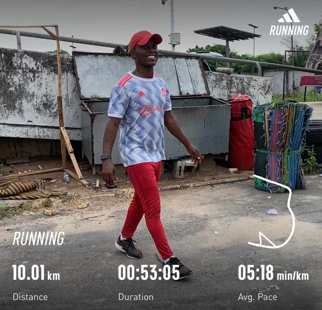 Every kilometer,am getting stronger and stronger 💪🤗❤️

#FetchYourBody2023 #RunningWithTumiSole #RunningWithLulubel  #IPaintedMyRun #UntilWeRunAgain #TrapnLos #RunningWithSoleAC