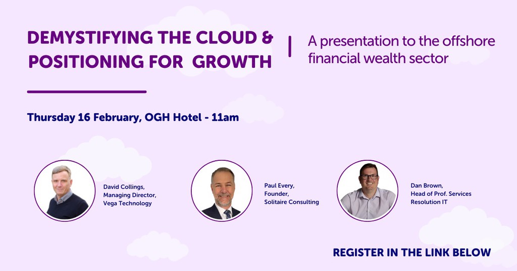 paulevery's tweet image. Come along to this free event in #Guernsey where we&apos;ll be busting some of the myths surrounding the cloud, particularly in a local context.

Read more 👉 lttr.ai/7Pja

#DemystifyingCloud #VegaTechnology #Cloud